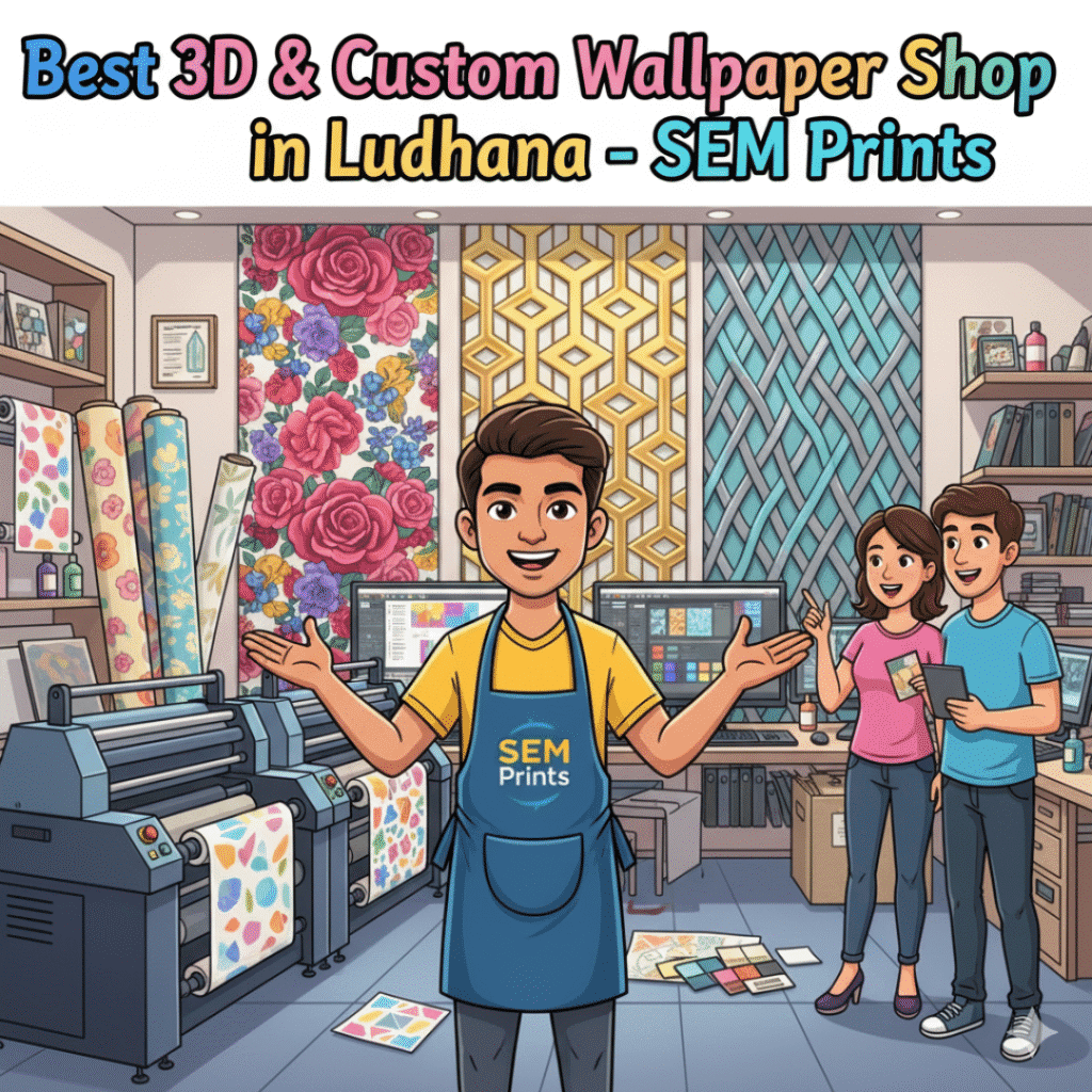 Flex and wallpaper shop in ludhiana